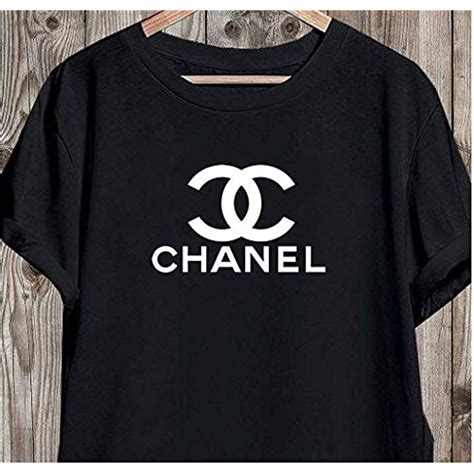 chanel logo tee|Chanel Tee Shirts .